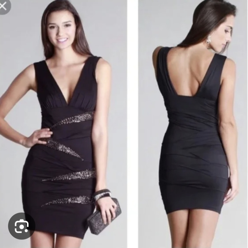 Nikibiki Black Cocktail Dress. Lightly Used